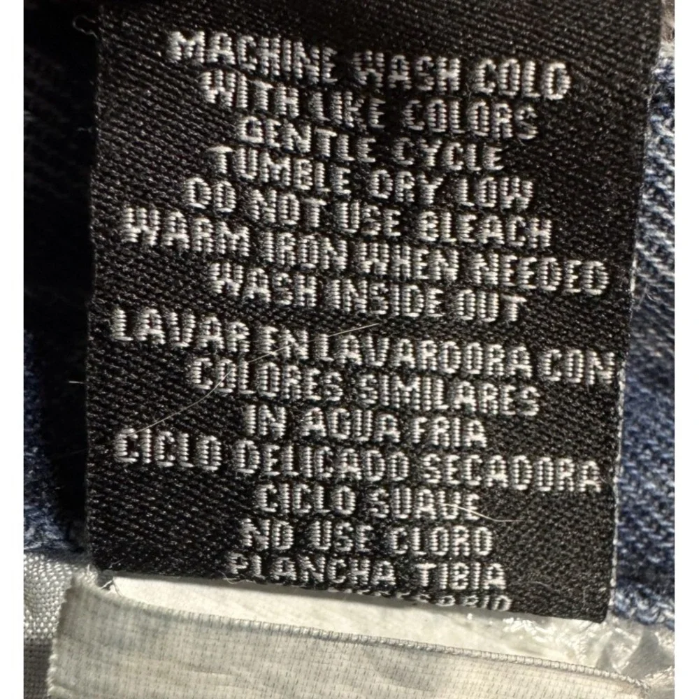 Trestles Supply Co. Zip Jeans Size 34 Blue Denim Acid Wash